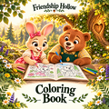 Friendship Hollow Coloring Books