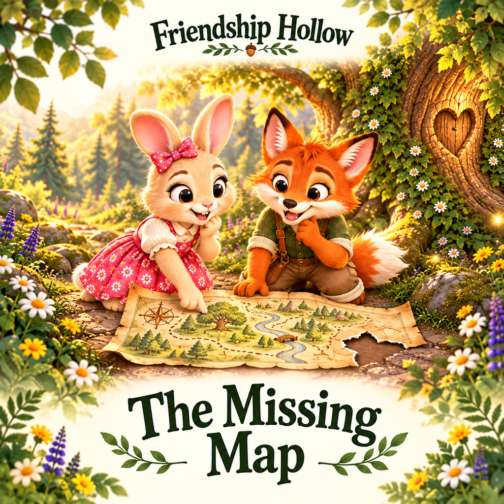 Friendship Hollow: The Missing Map- Book One